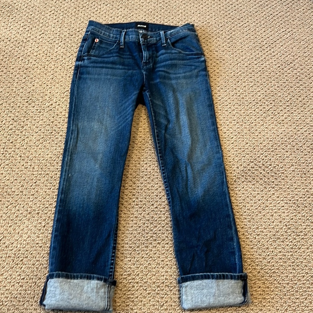 Hudson MidRise Crop, Baby Boot